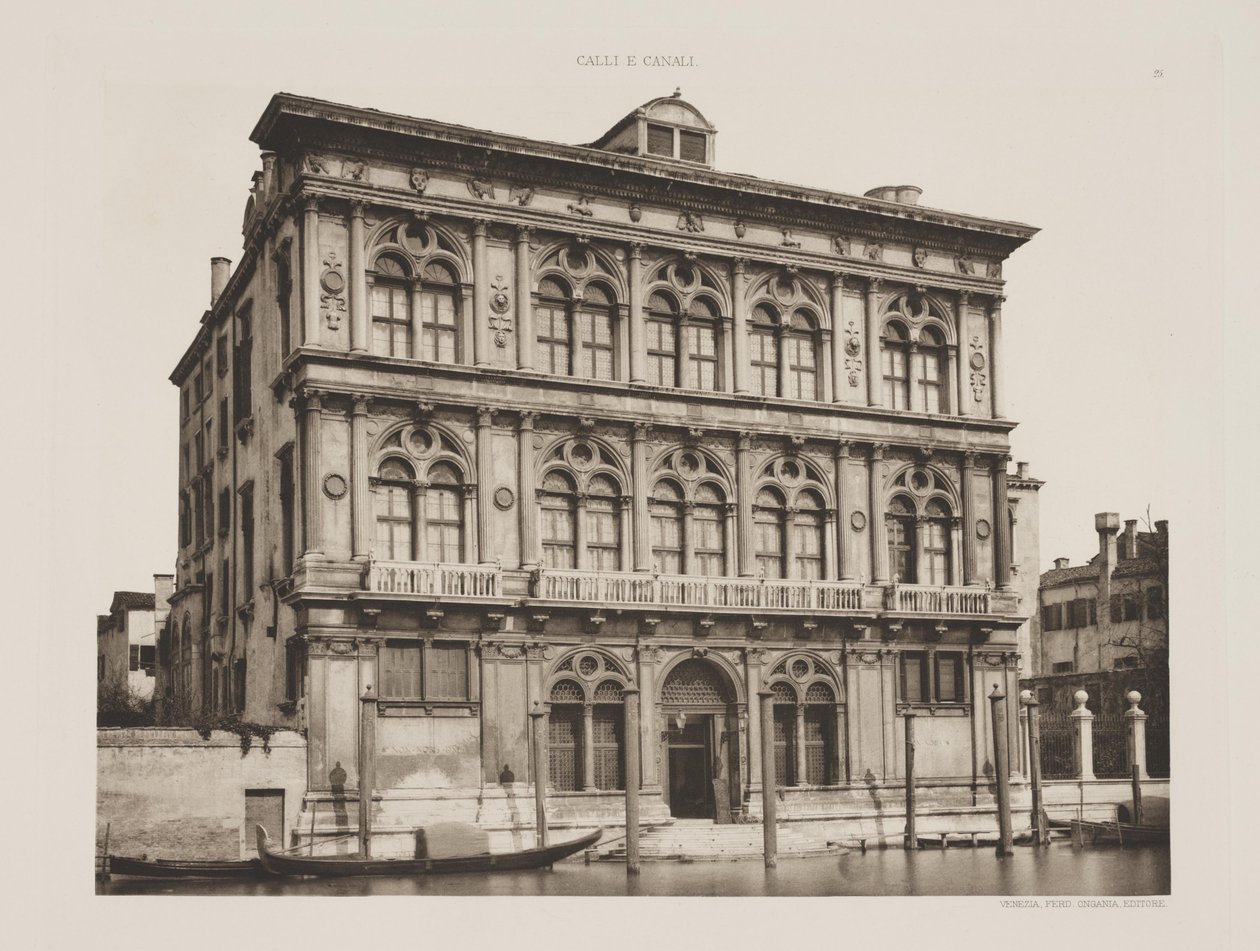 Palacio Vendramin de Ferdinando Ongania