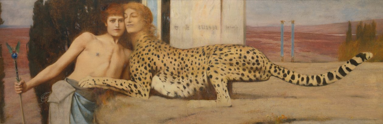 Caricias de Fernand Khnopff