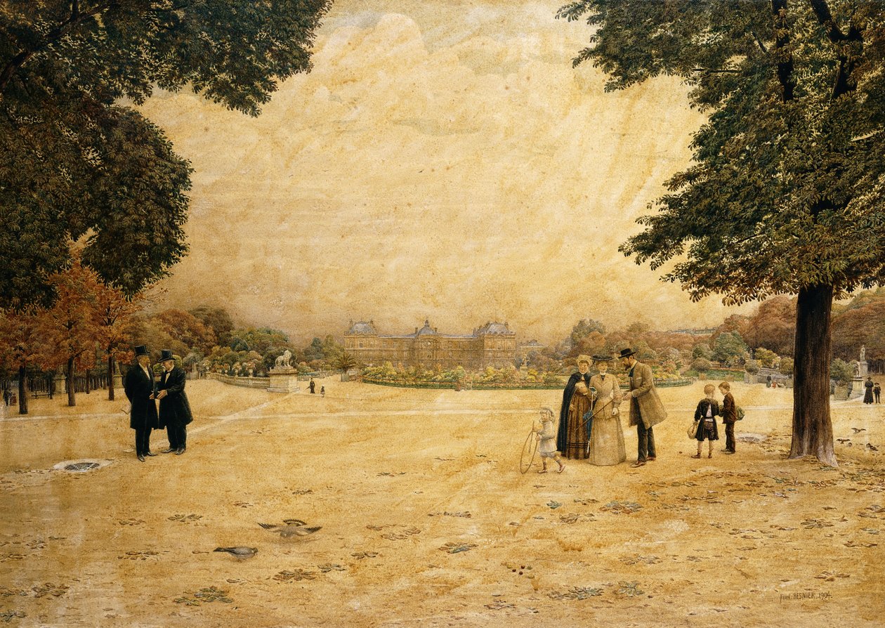 Jardín de las Plantas, París, 1904 de Fernand Auguste Besnier