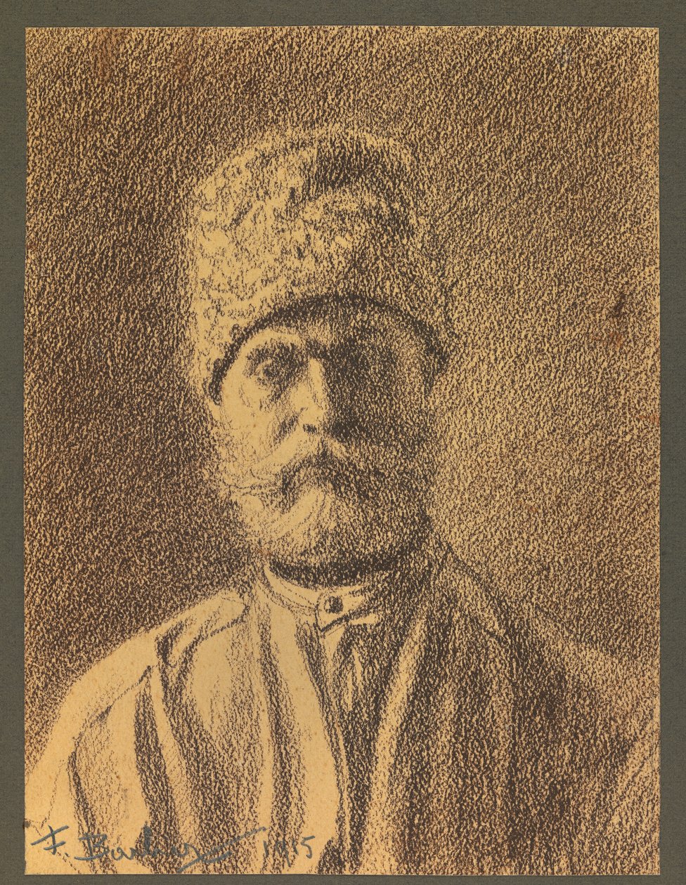 Retrato de un prisionero ruso de Fernand Barbier