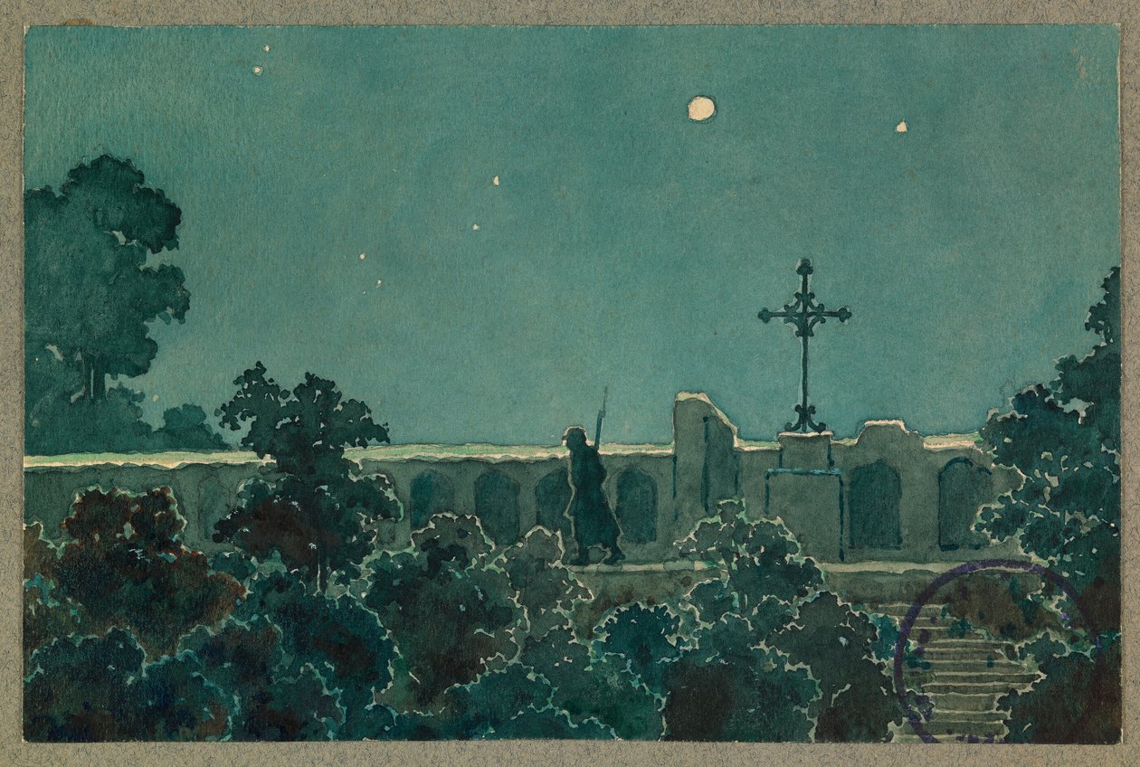 El calvario de Vailly la noche del 27 de octubre de Fernand Barbier