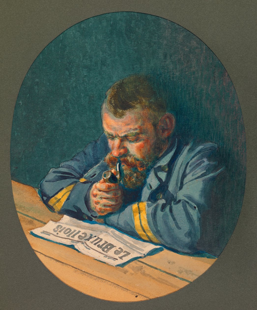 mi amigo Liard , la lectura del Bruxellois en Gustrow de Fernand Barbier