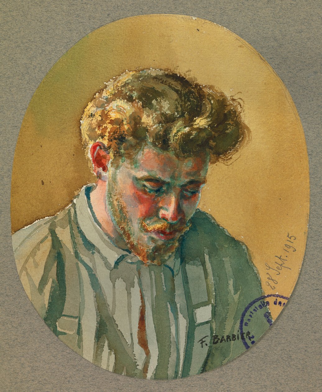 el prisionero Delaborde, un amigo del campo de Gustrow de Fernand Barbier