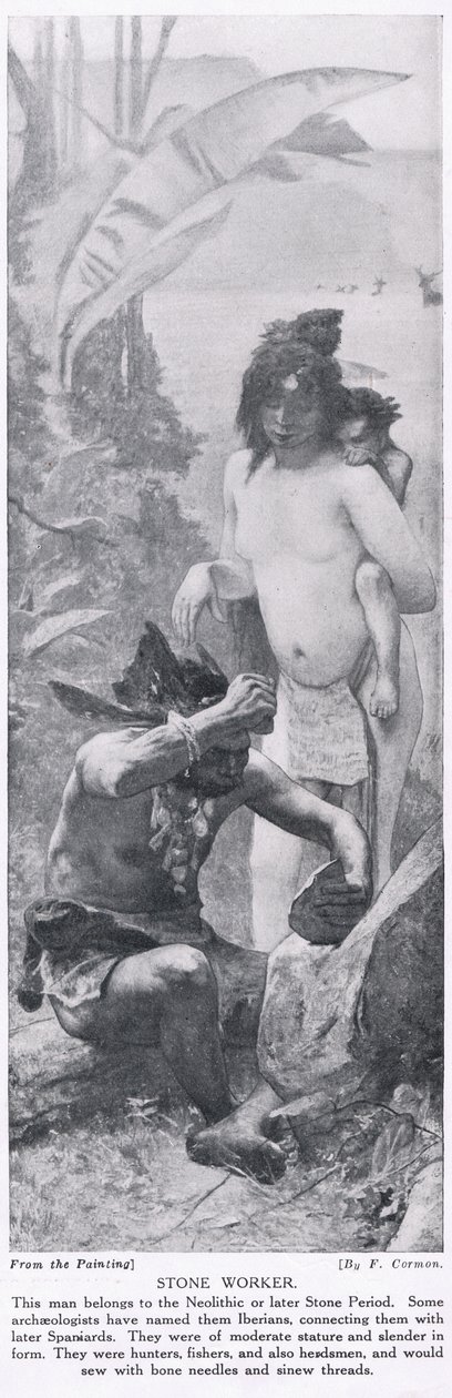 Trabajador de Piedra, ilustración de 