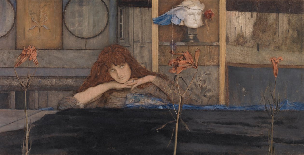 Me encierro en mi habitación de Fernand Khnopff