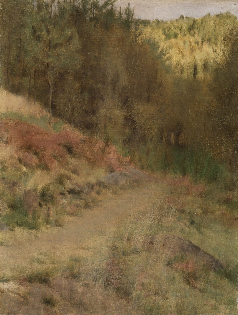Paisaje en Fosset de Fernand Khnopff