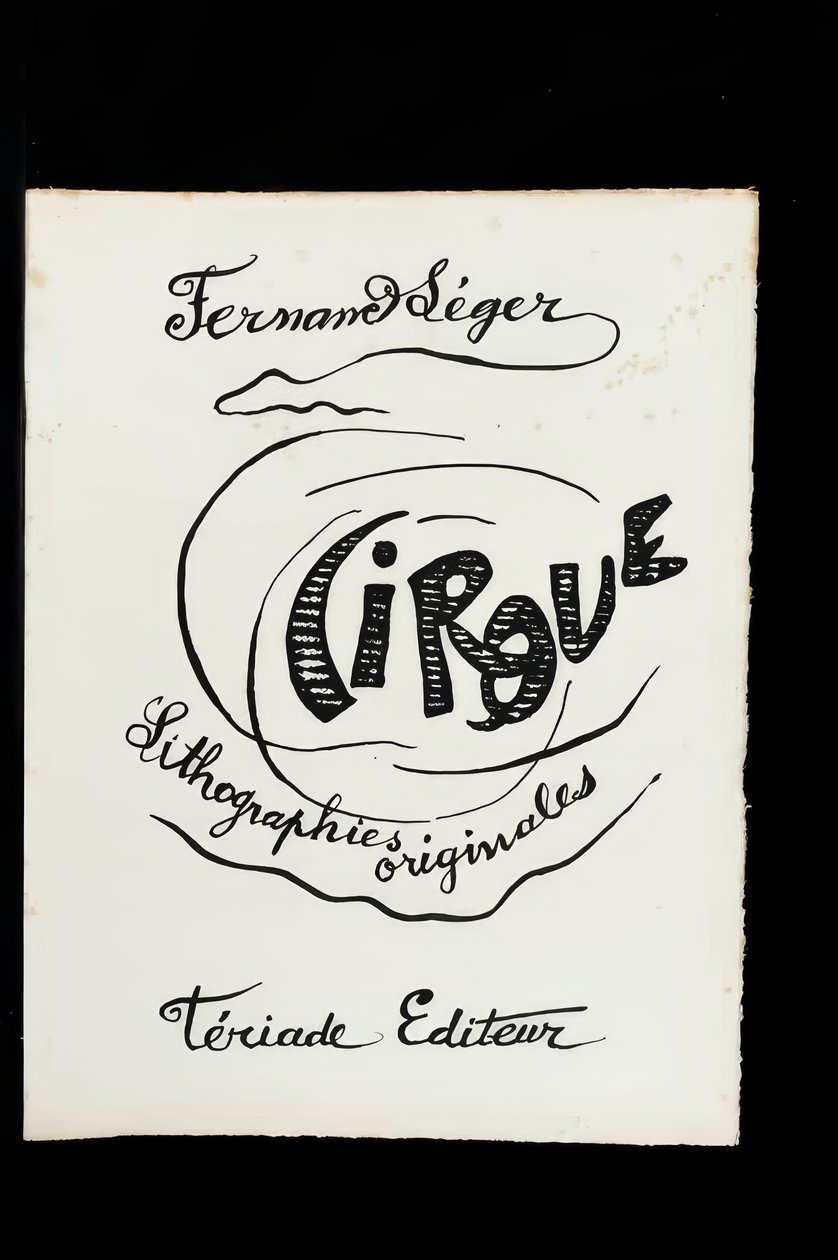 Cirque, portada de Fernand Leger