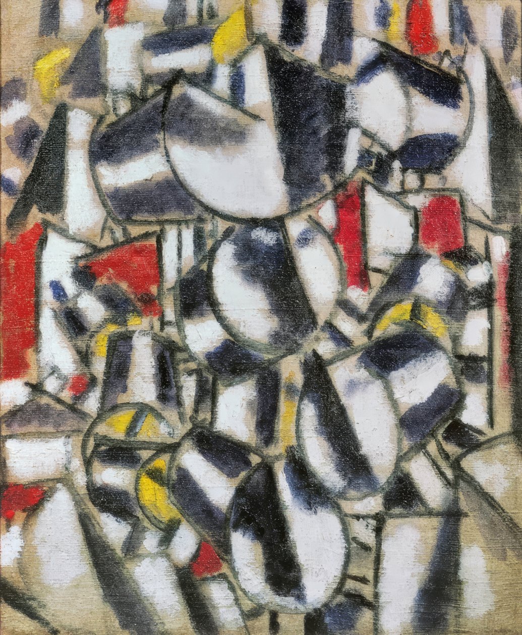 «Contraste de formas» (Formenkontrast) de Fernand Leger