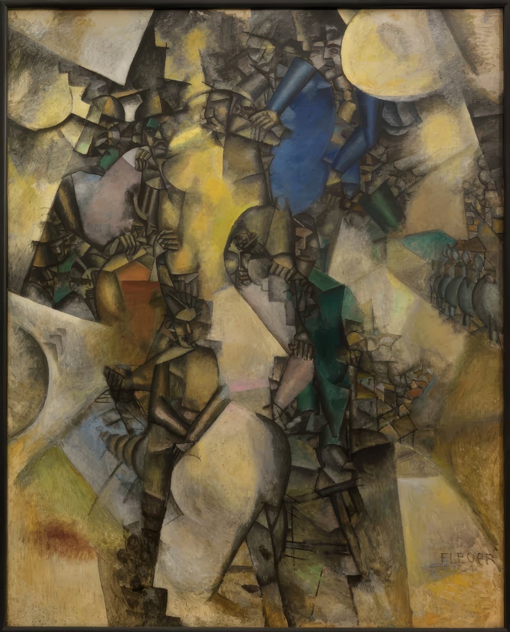 La boda, 1911 de Fernand Leger