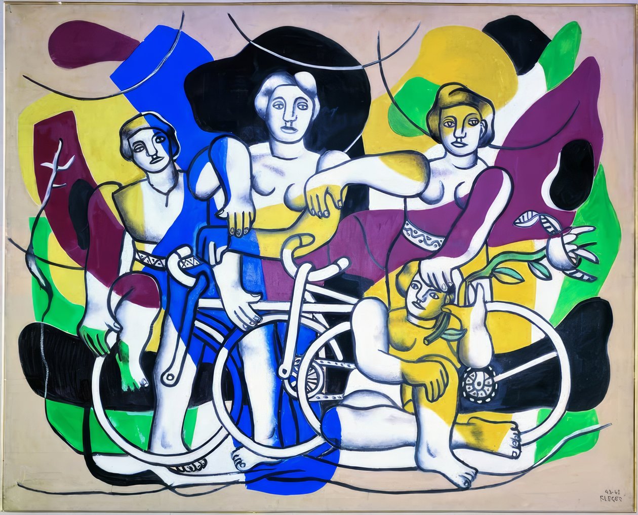 Los ciclistas de Fernand Leger