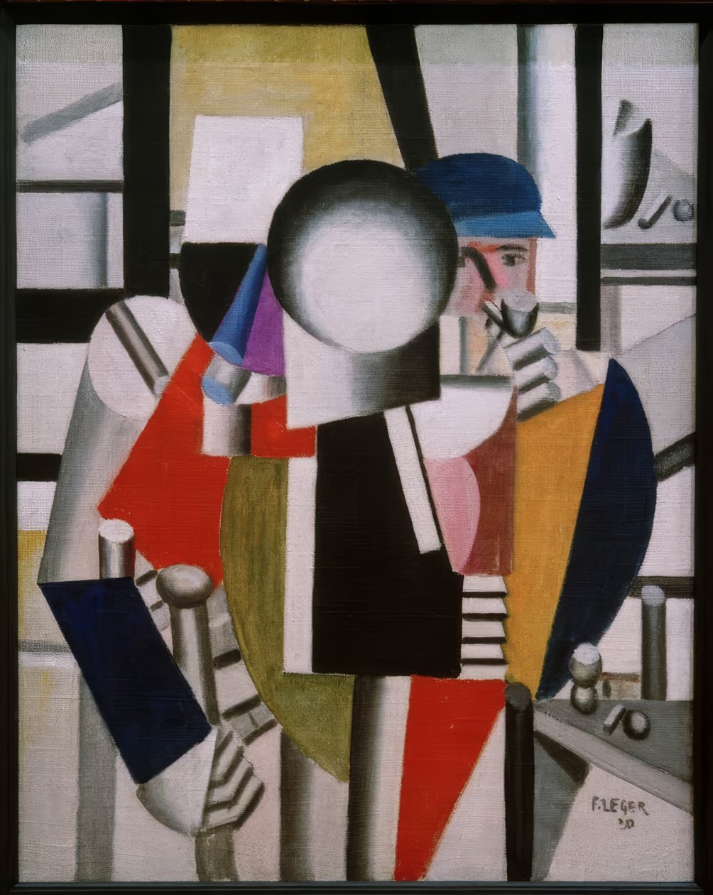 Los tres compañeros de Fernand Leger