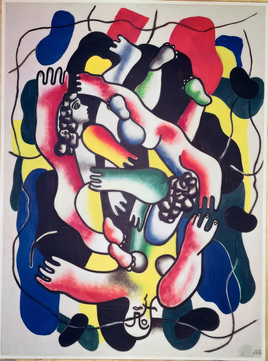 Composición femenina de Fernand Leger
