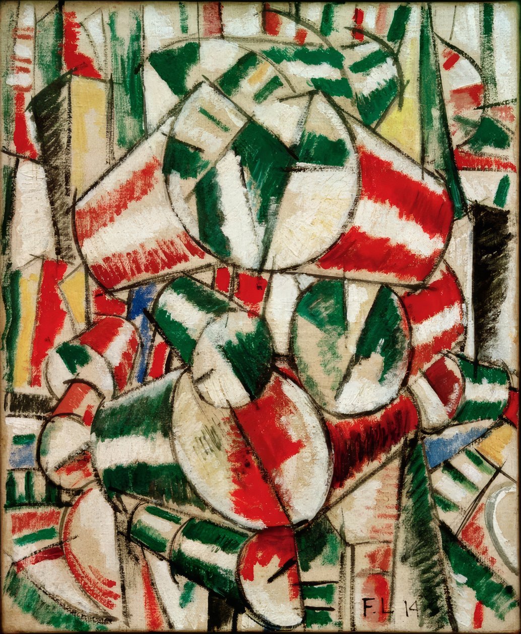 Contraste de formas de Fernand Leger