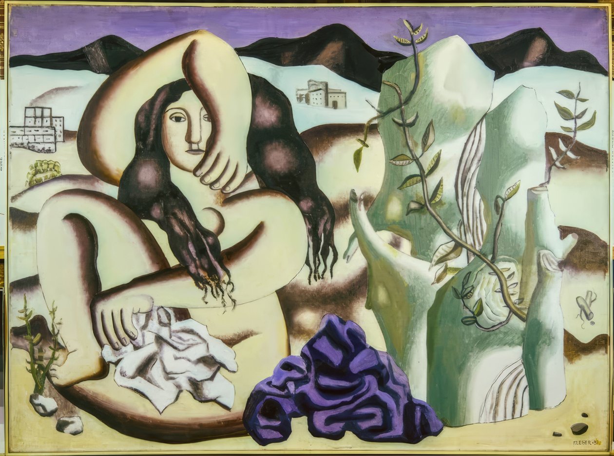 La bañista de Fernand Leger