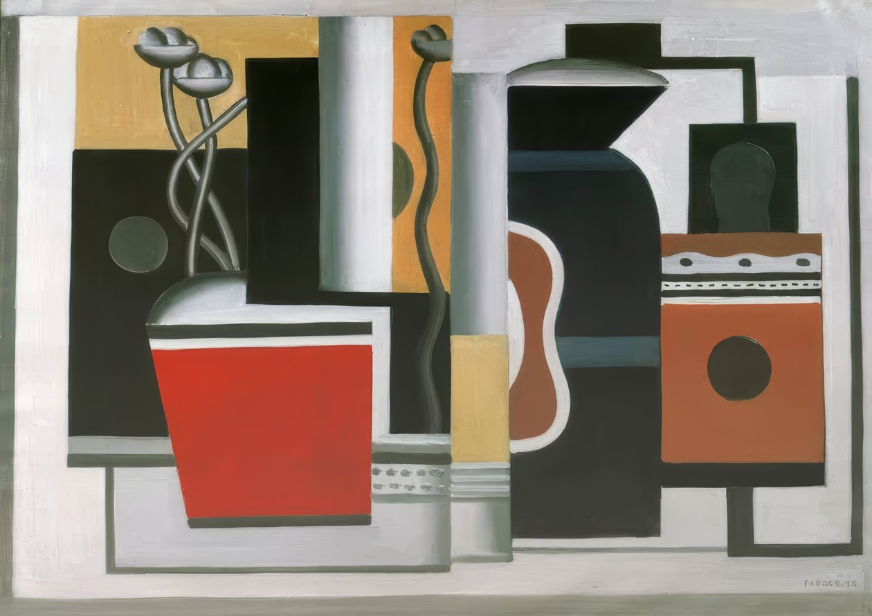 «Le pot rouge» (La maceta roja), 1926 de Fernand Leger