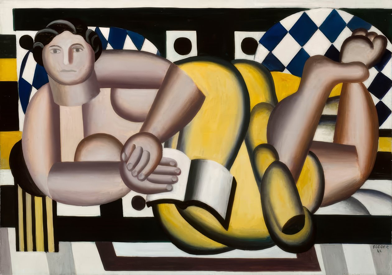 Mujer tumbada de Fernand Leger