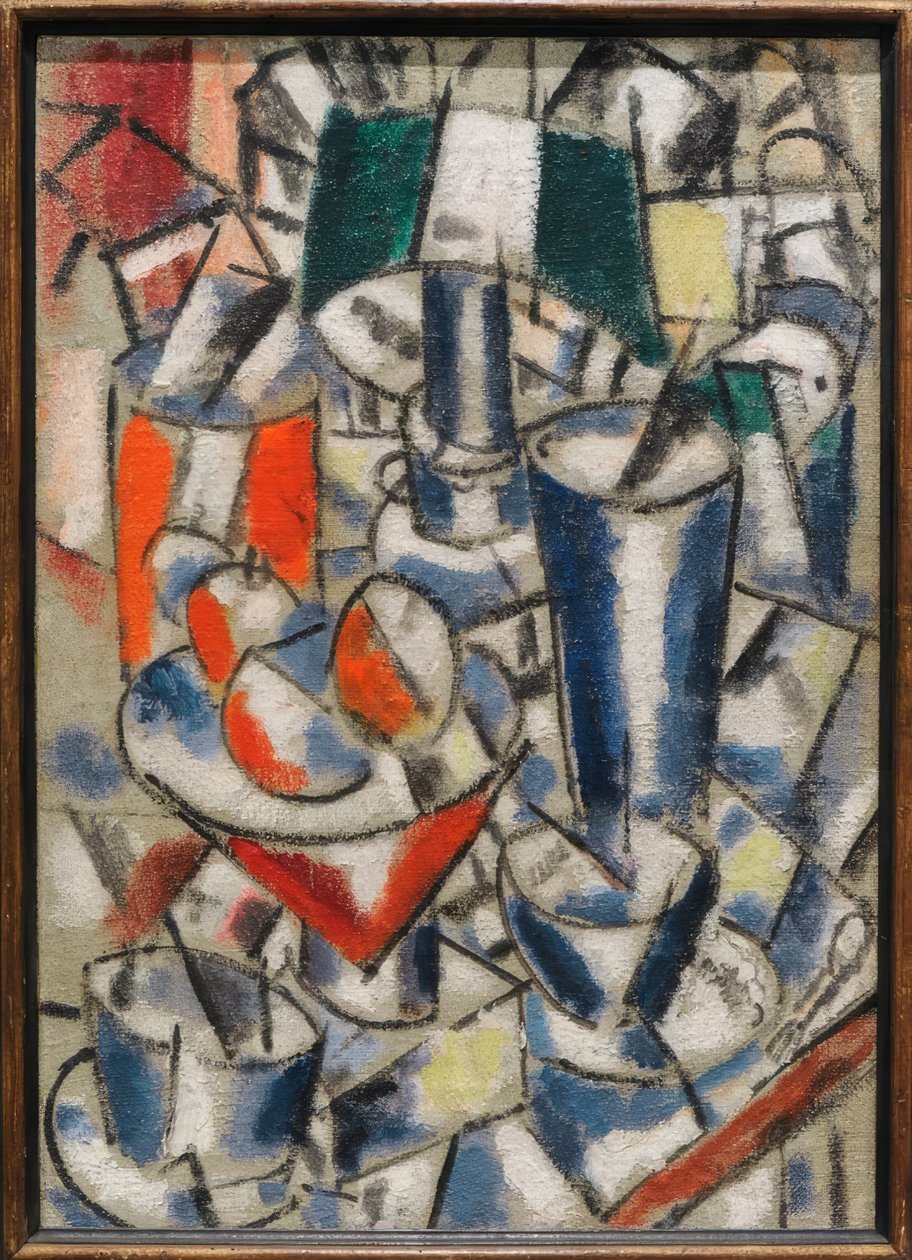 Naturaleza muerta con lámpara (Still Life with Lamp) de Fernand Leger