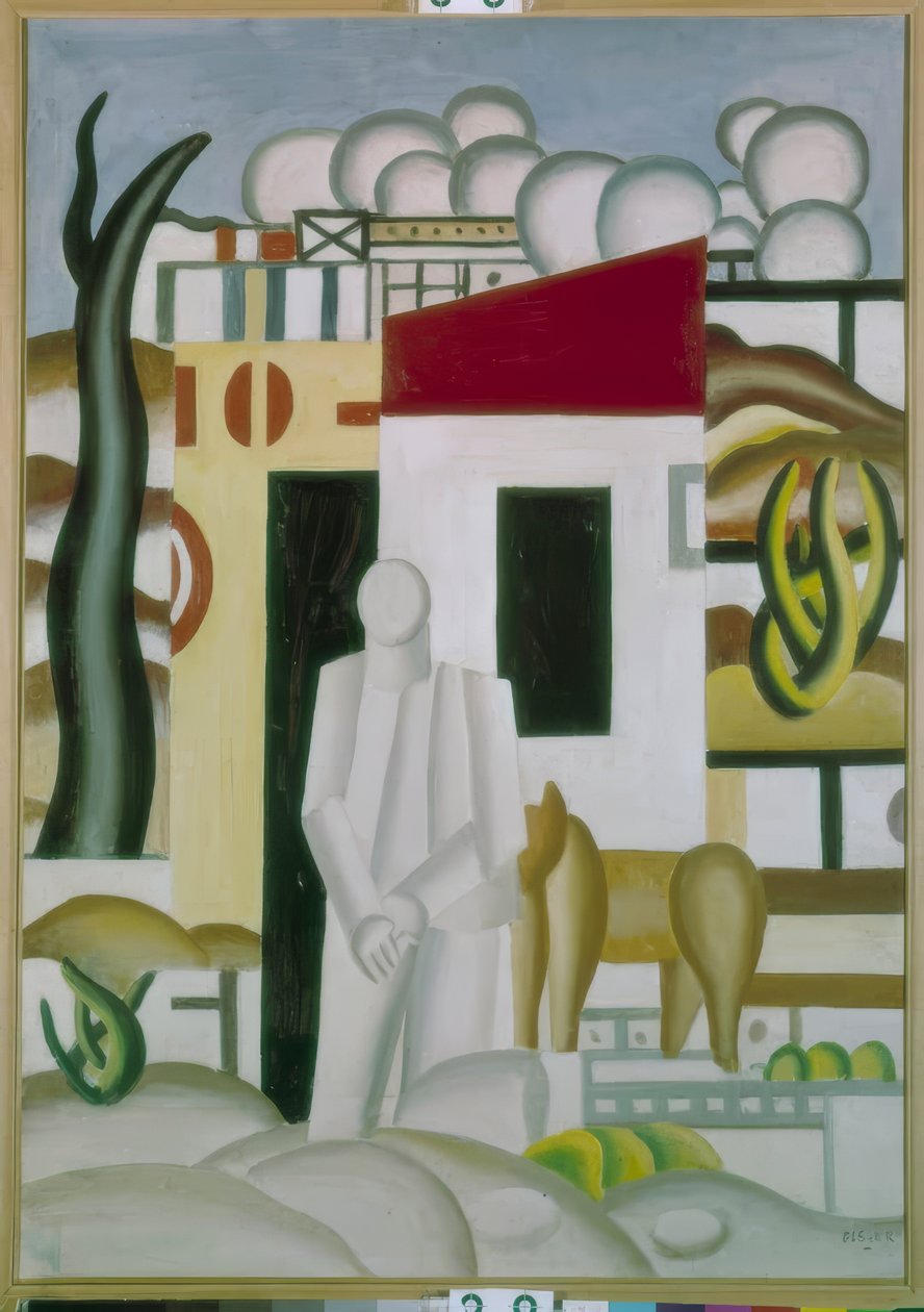 Paisaje animado de Fernand Leger