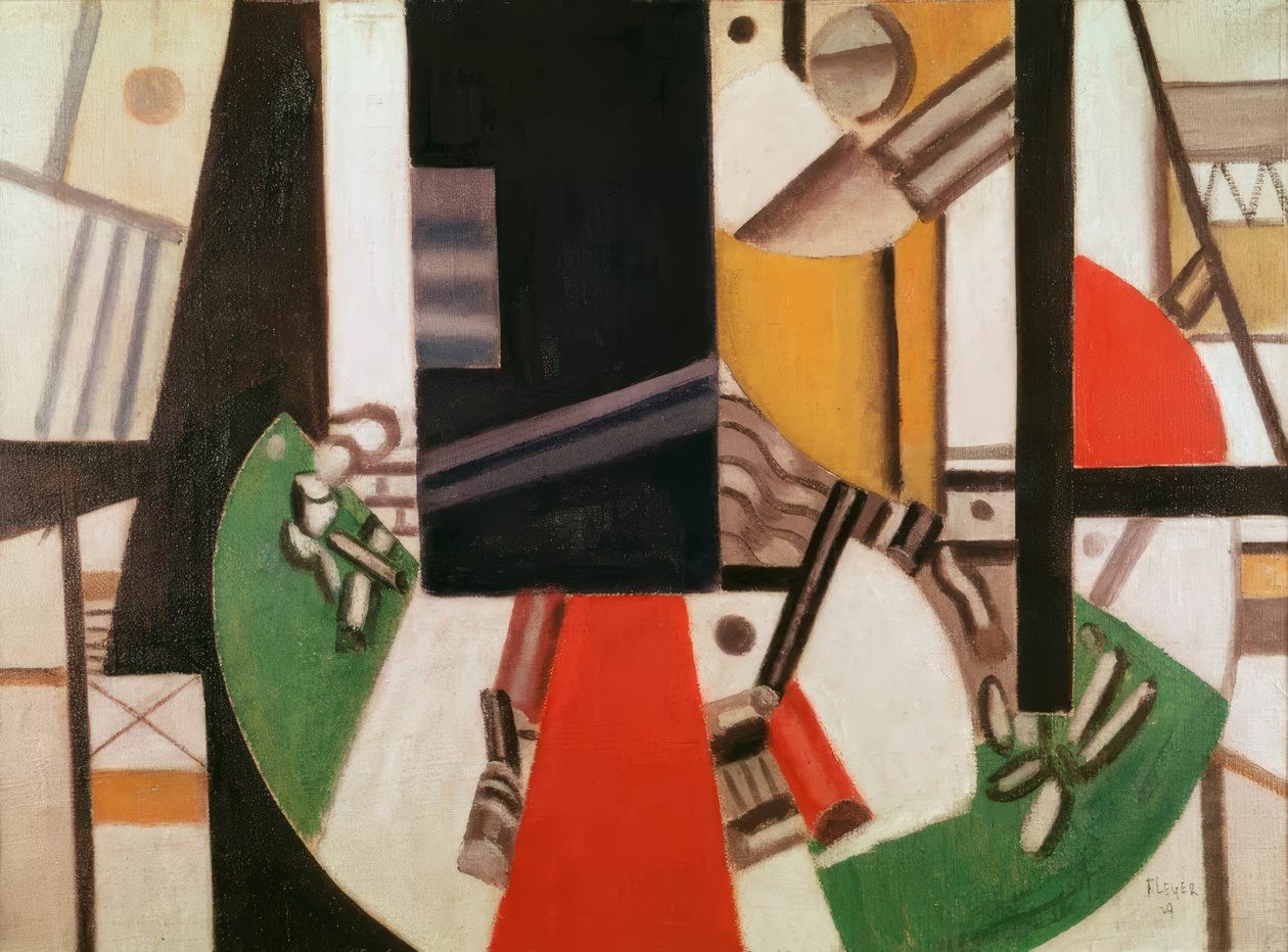 naturaleza muerta de Fernand Leger