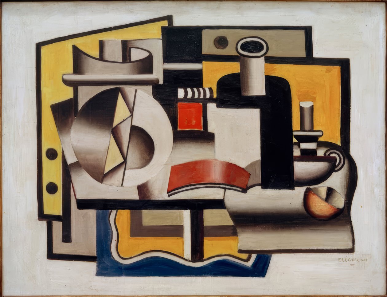 naturaleza muerta de Fernand Leger