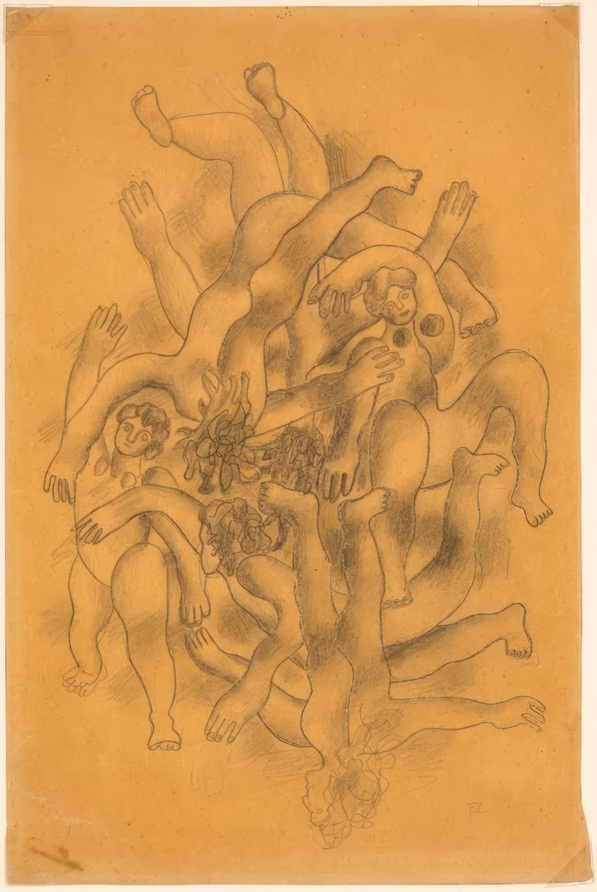 Los buzos de Fernand Leger