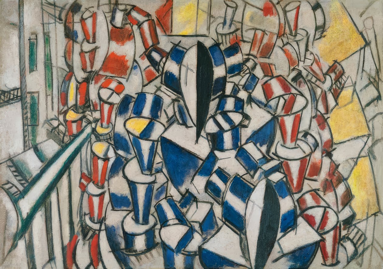 La escalera (segundo estado) de Fernand Leger