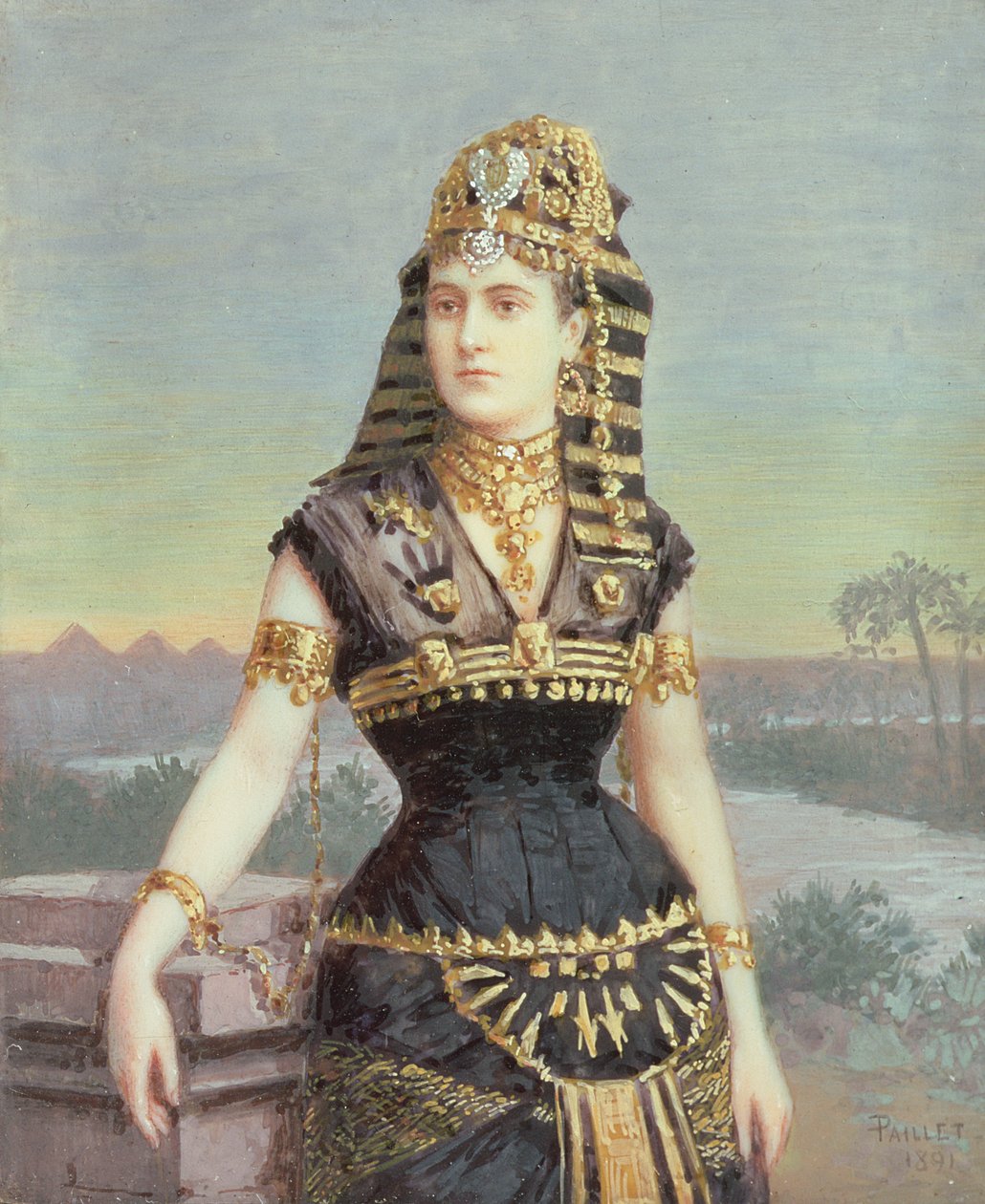Lady Paget (Sra. Arthur Henry Paget) 1891 de Fernand Paillet