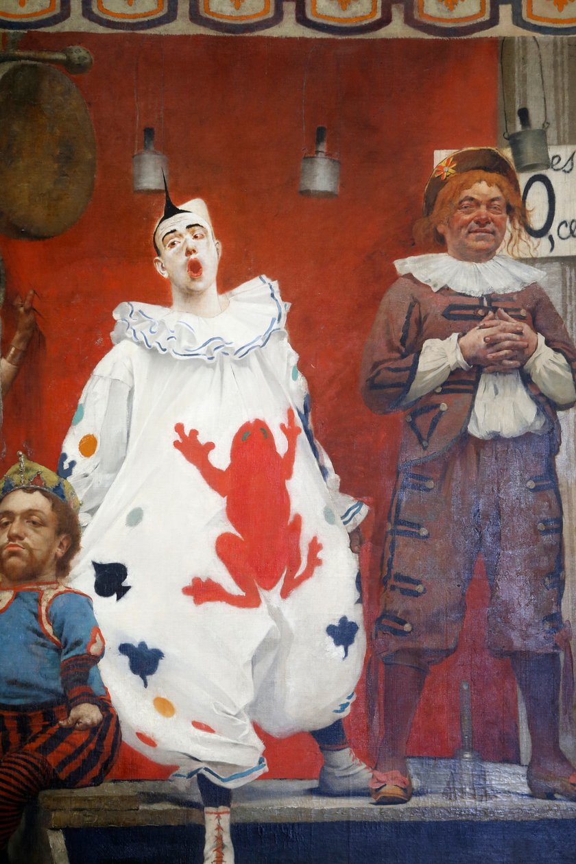 Los acróbatas (detalle), 1888 de Fernand de Cordova Pelez