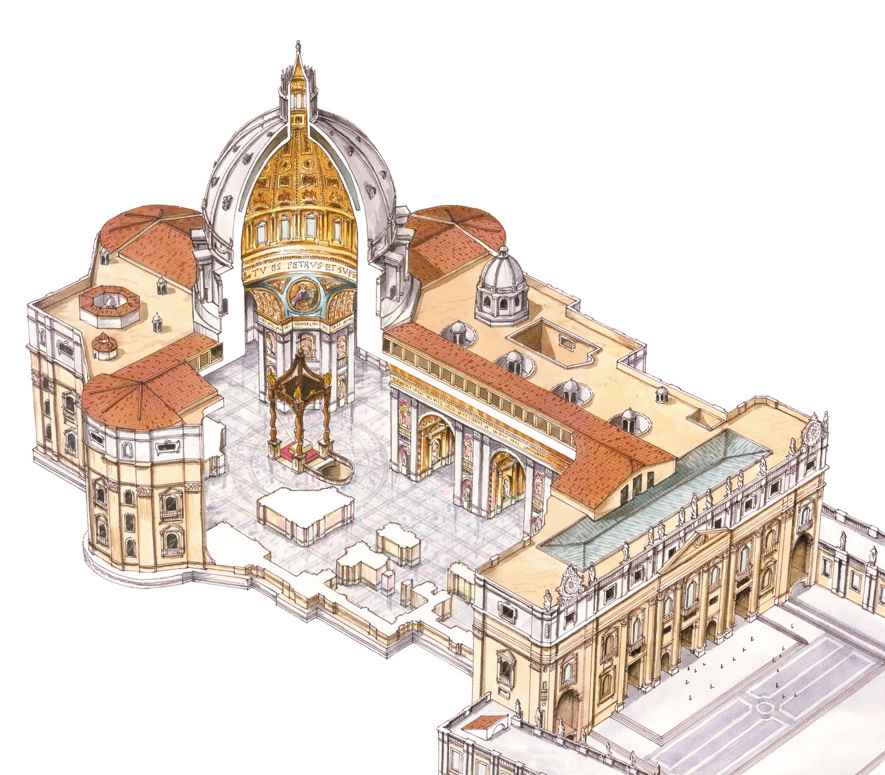 Basílica de San Pedro. Ciudad del Vaticano, Roma. Italia de Fernando Aznar Cenamor