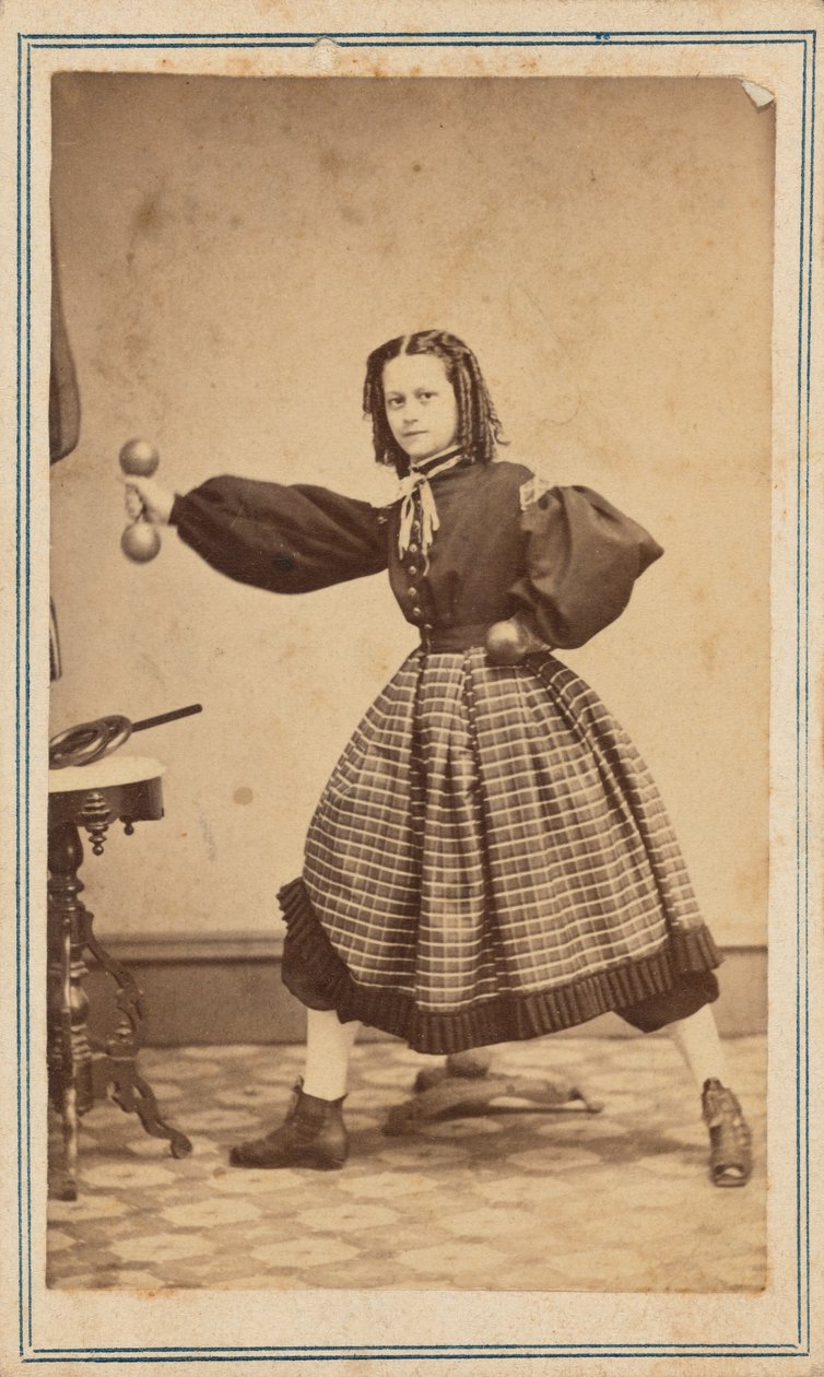 Retrato de mujer,c. 1863-1864 (foto) de Fernando Dessaur
