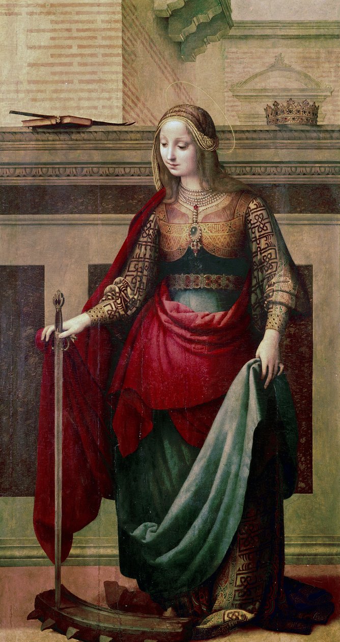 Santa Catalina de Alejandría de Fernando Yanez de Almedina