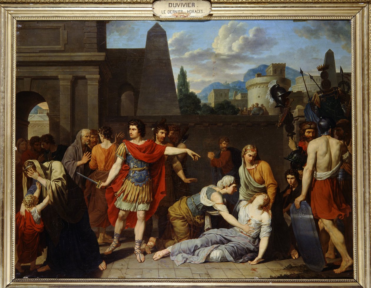 El último de los Horacios por Duviver. Siglo XVII de Fidelle Duvivier
