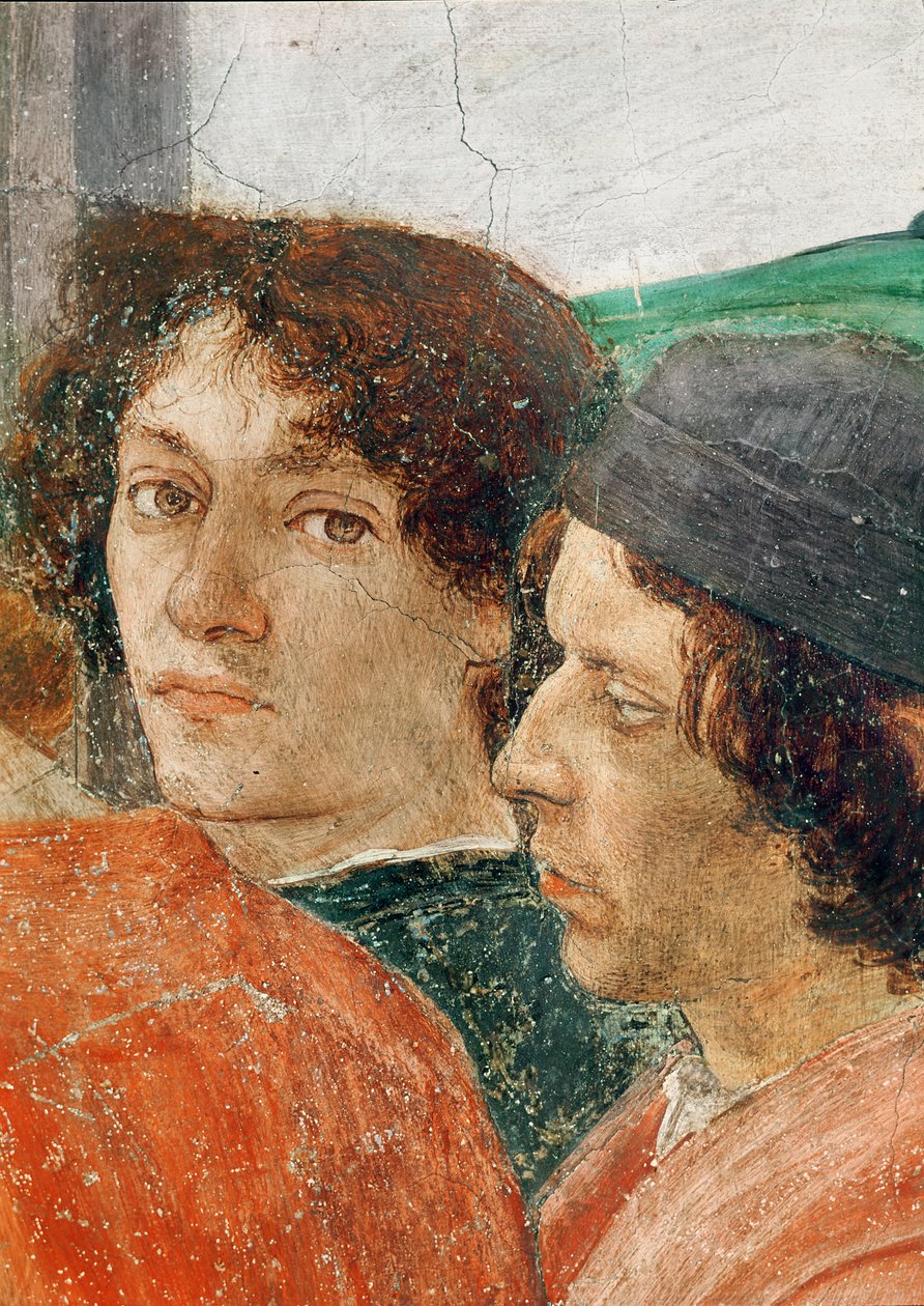 Crucifixión de San Pedro, c.1480 (detalle) de Filippino Lippi