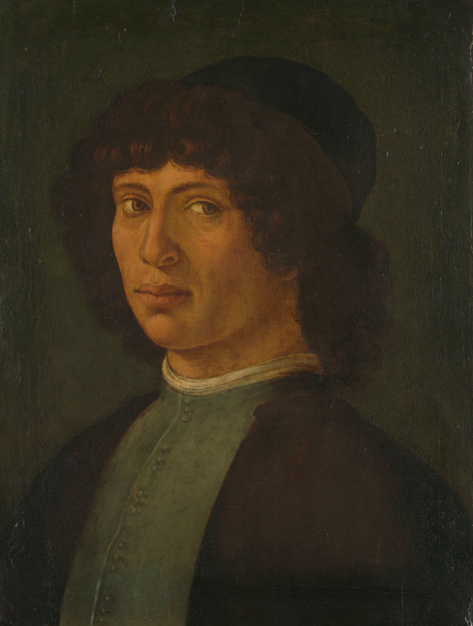 Retrato de un joven de Filippino Lippi (manner of)