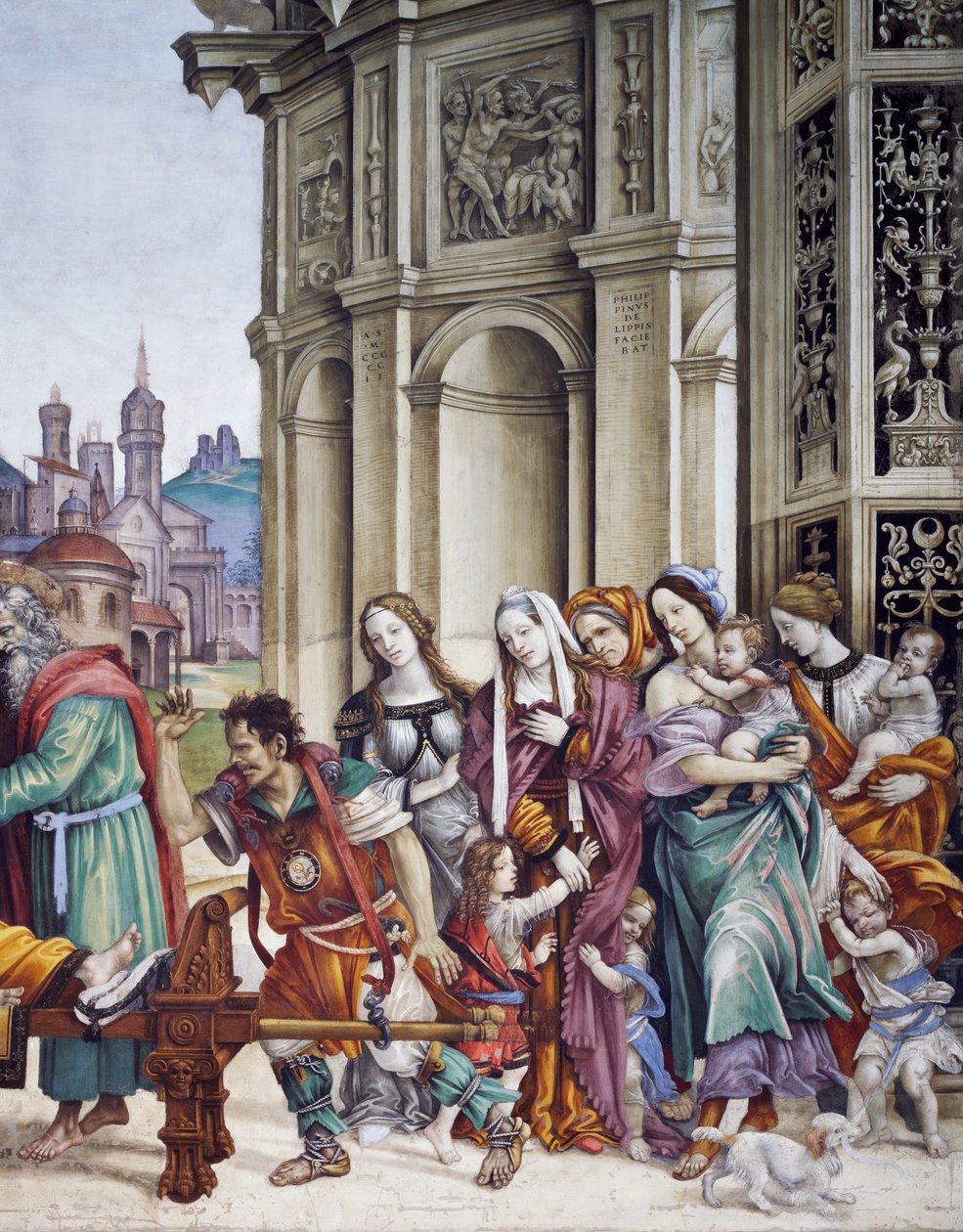 Historias de San Juan, por Filippino Lippi de Filippino Lippi