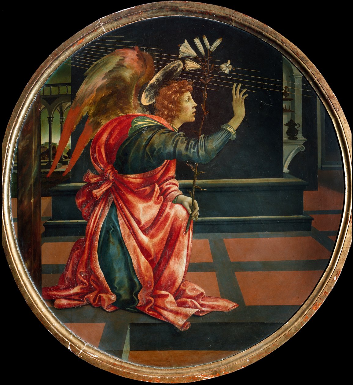 La Anunciación, 1483 de Filippino Lippi