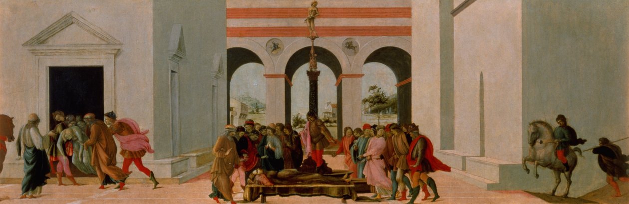 La Muerte de Lucrecia de Filippino Lippi