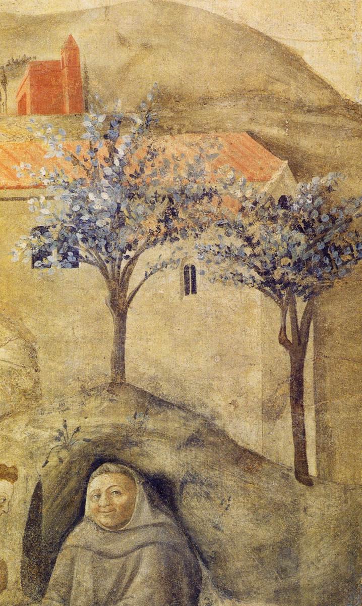 Confirmación de la regla carmelita (detalle) de Fra Filippo Lippi