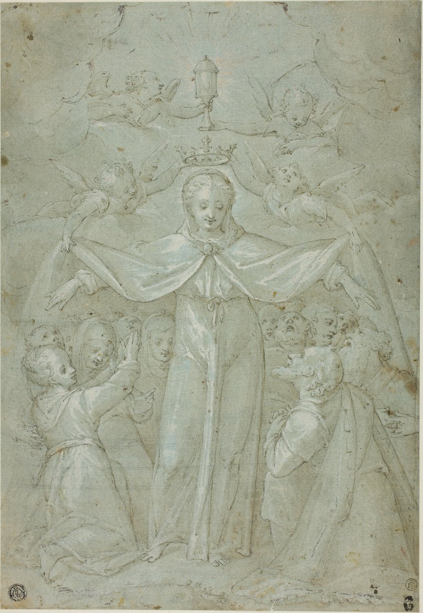 Virgen de la Misericordia (Madonna della Misericordia) de Filippo Bellini