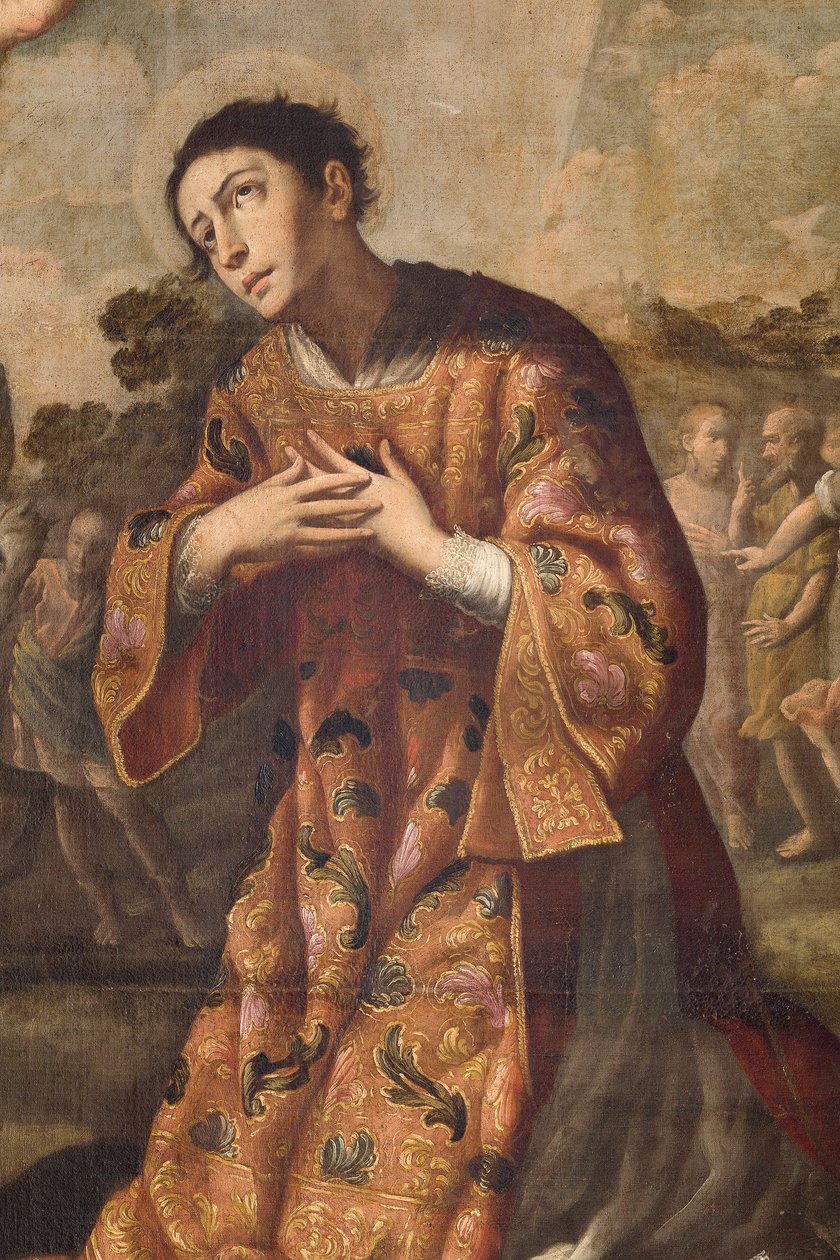 Martirio de San Laverio, detalle de Filippo Donzelli