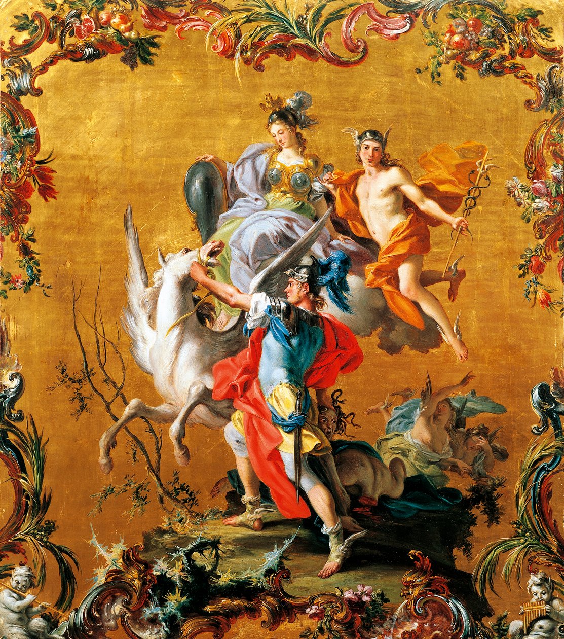 El nacimiento de Pegaso, por Filippo Falciatore de Filippo Falciatore