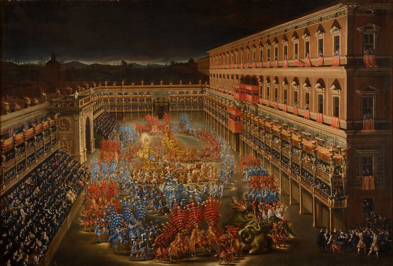 Justa de carruseles de Filippo Gagliardi