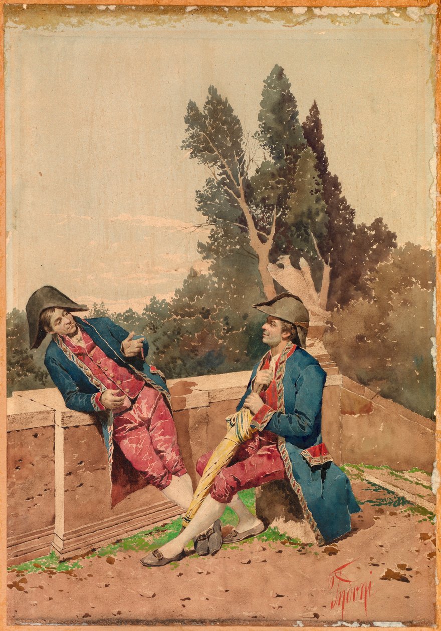 Soldados del Imperio, ca. 1880 de Filippo Indoni
