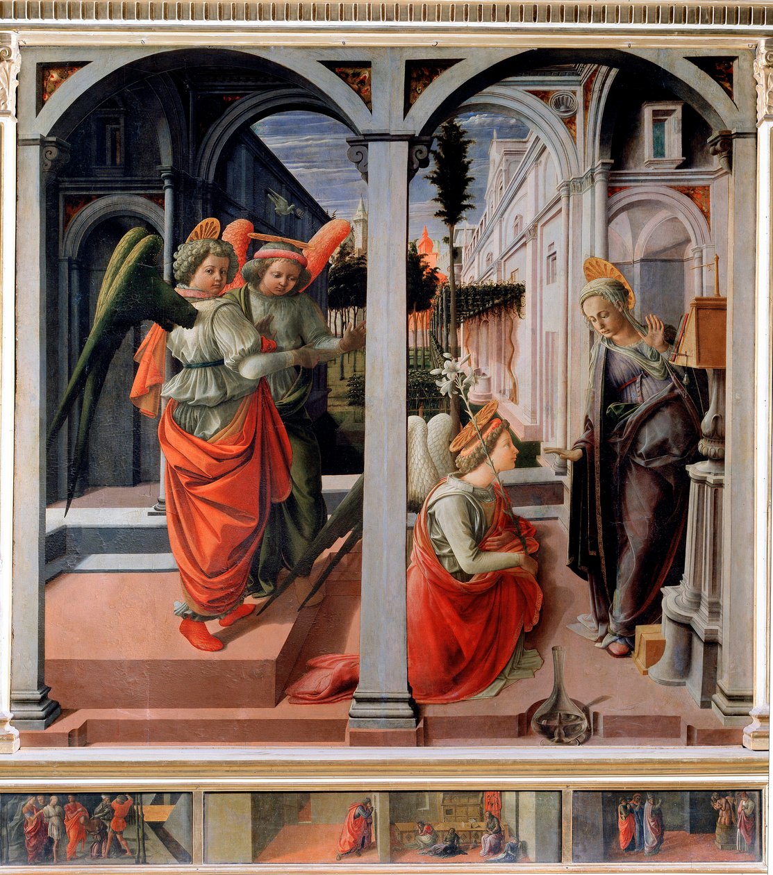 Anunciación de Filippo Lippi