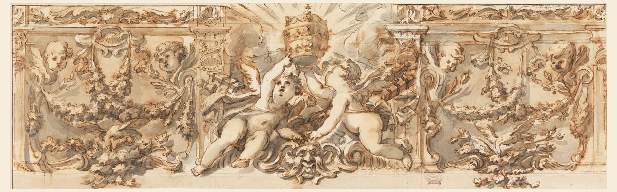 Decoración de un Friso de Filippo Marchionni