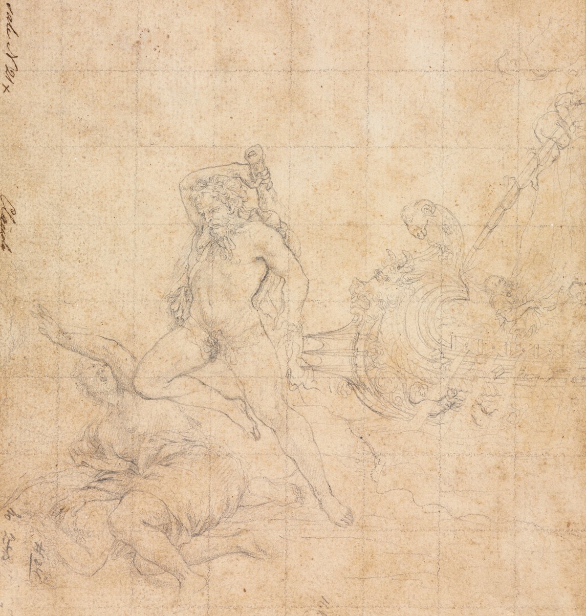 Hércules y el cinturón de Hipólita de Filippo Napoletano