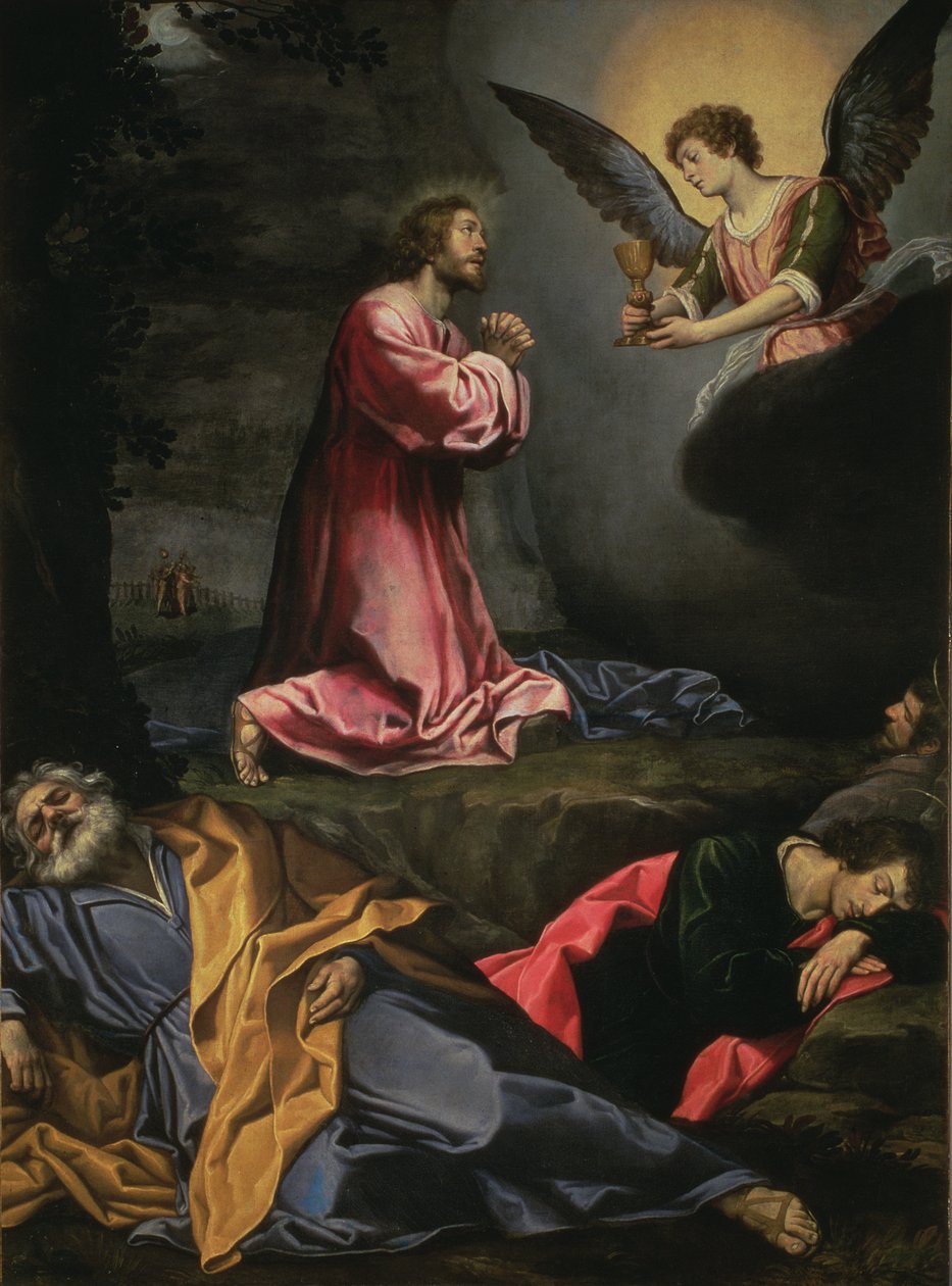 Cristo en el Huerto de Getsemaní de Filippo Tarchiani