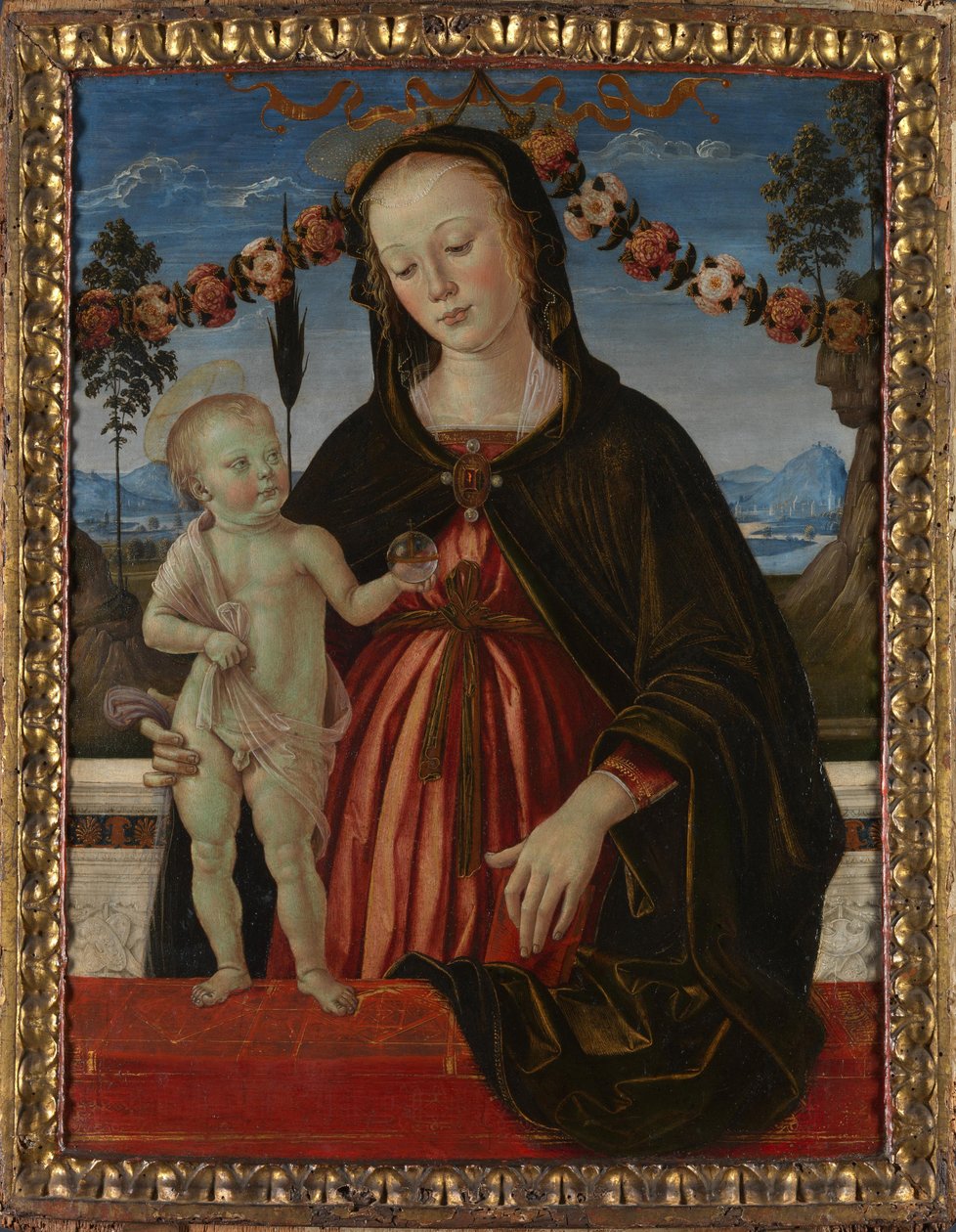 La Virgen y el Niño, c. 1473 de Fiorenzo di Lorenzo