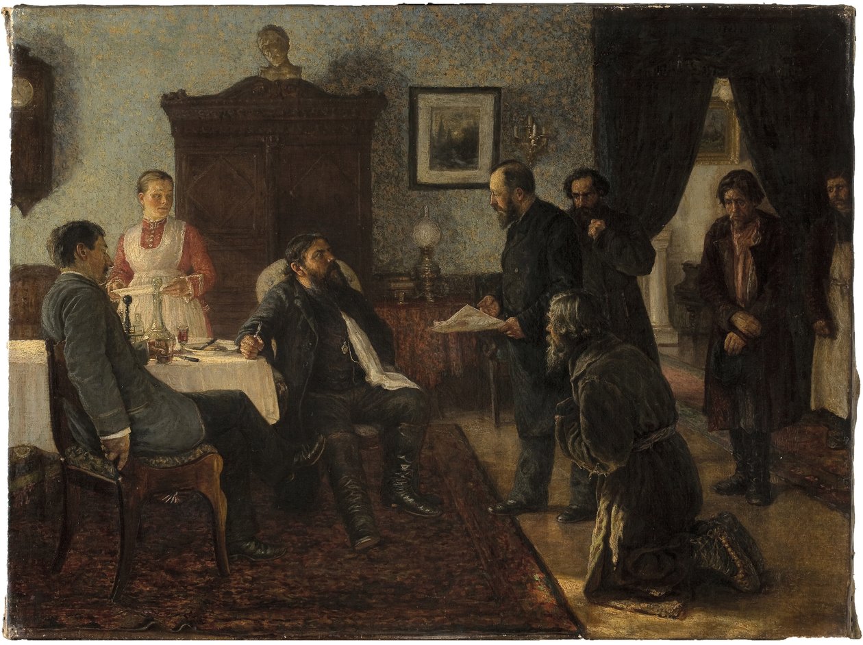 Solicitantes, 1888 de Firs Sergeevich Zhuravlev