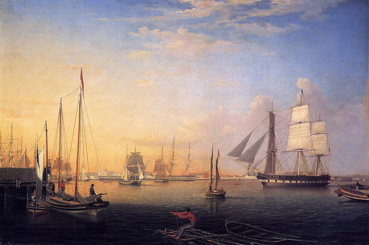 Puerto de Baltimore, 1850 de Fitz Henry Lane